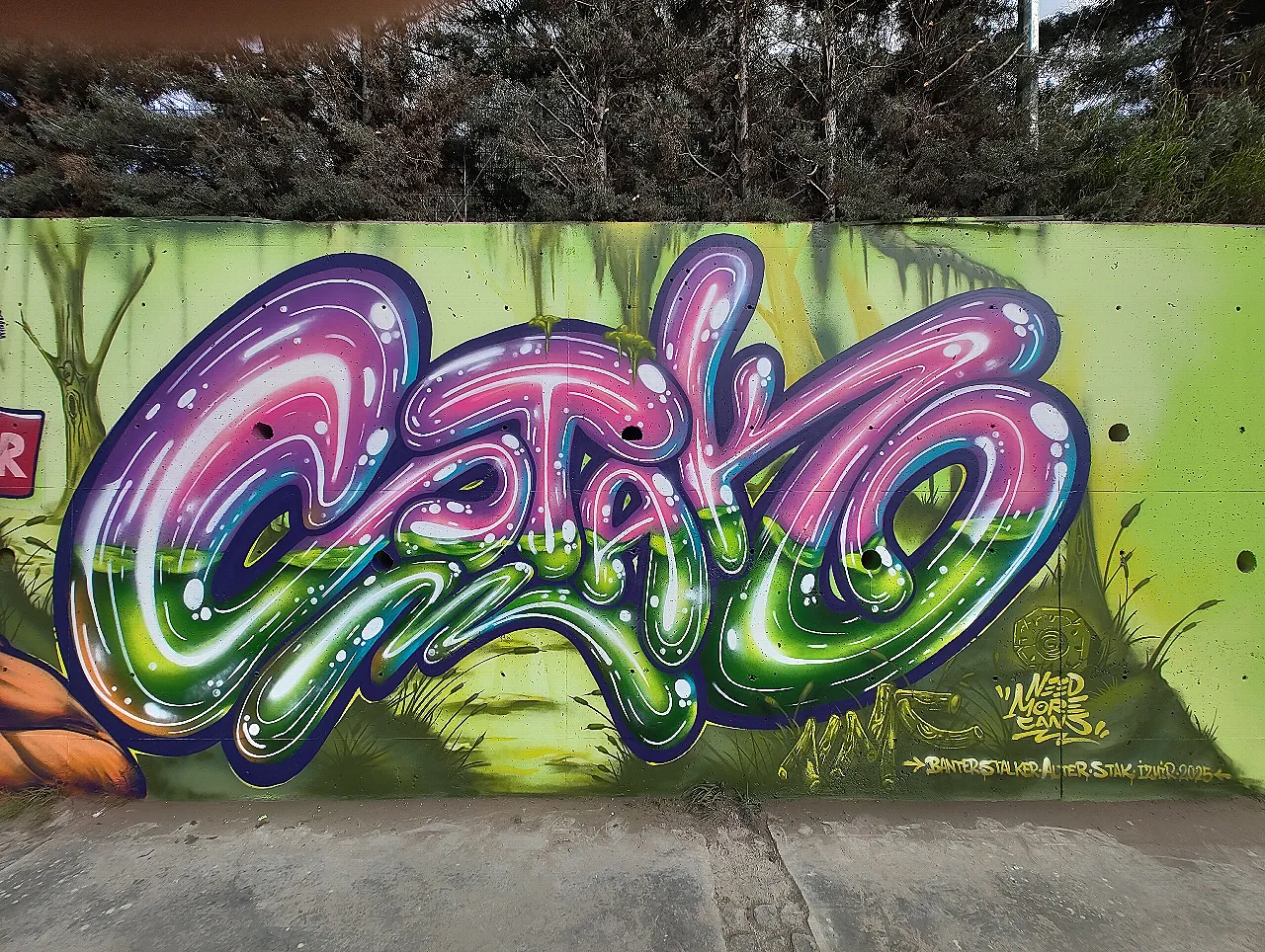 Need More Cans İzmir graffiti festivali – Stak