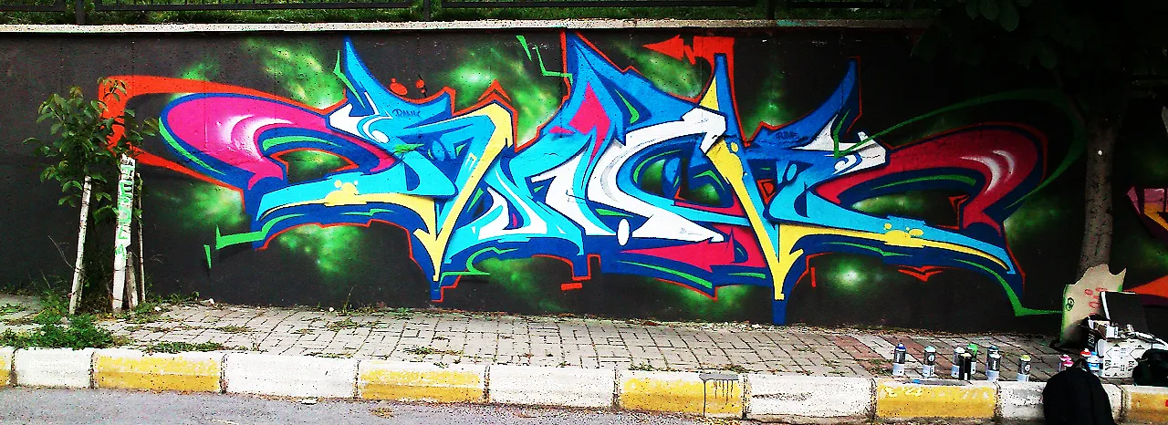 colorful wall painting