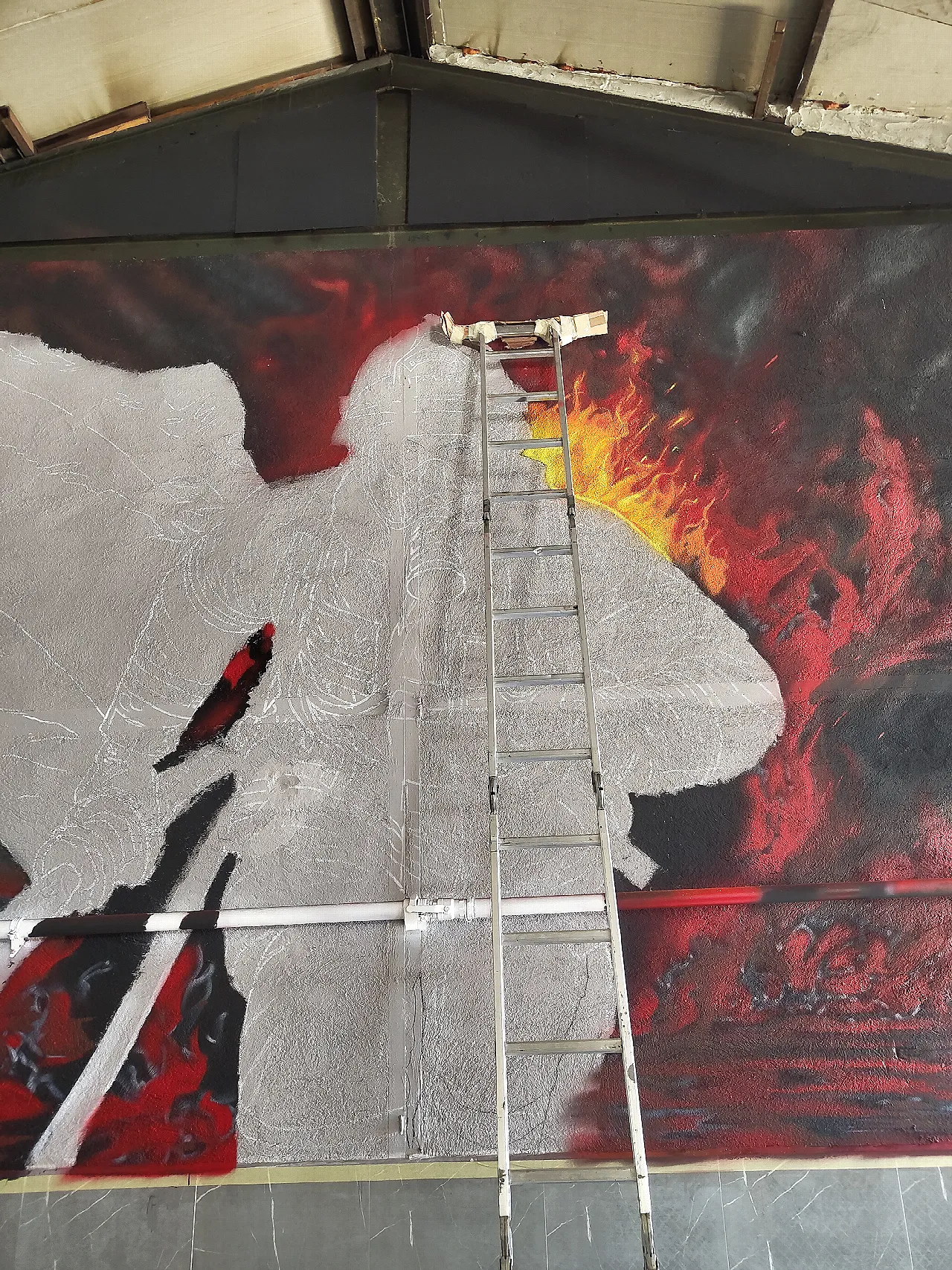 Bozüyük İtfaiye Graffiti