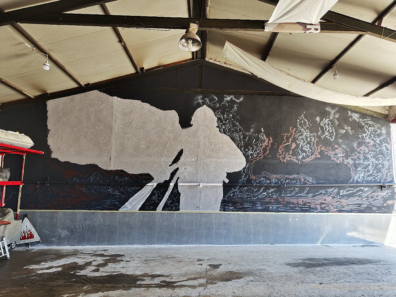 Bozüyük İtfaiye Graffiti