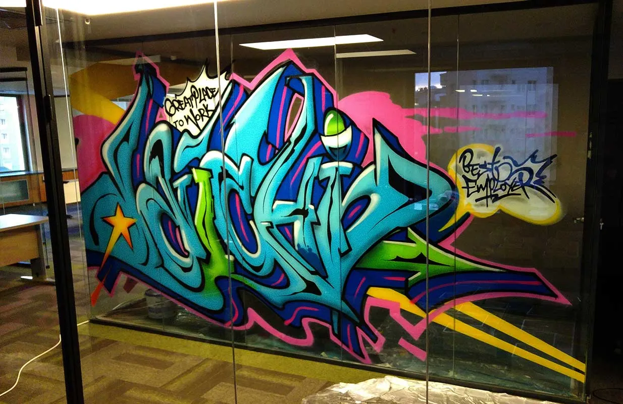 Daiichi Sankyo İlac Ofisi Graffiti