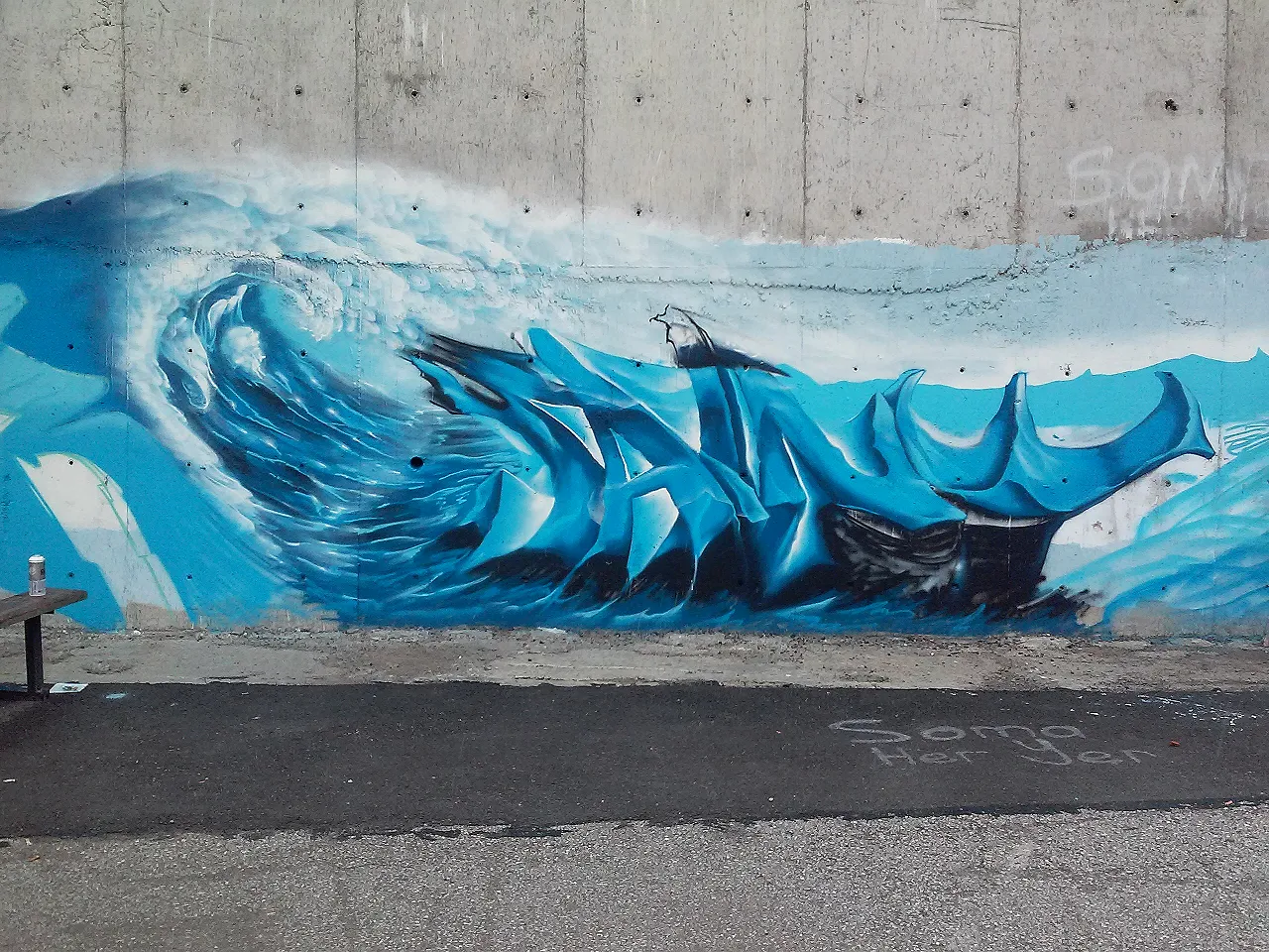 saint graffiti fill-in